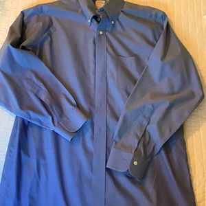 Brooks Brothers size 16/33, Vintage blue long sleeve shirt